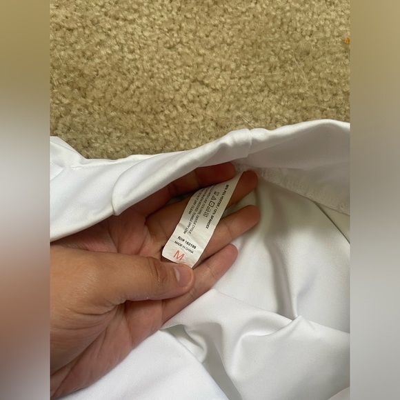 Basic All White Mini Skirt - Picture 2 of 5